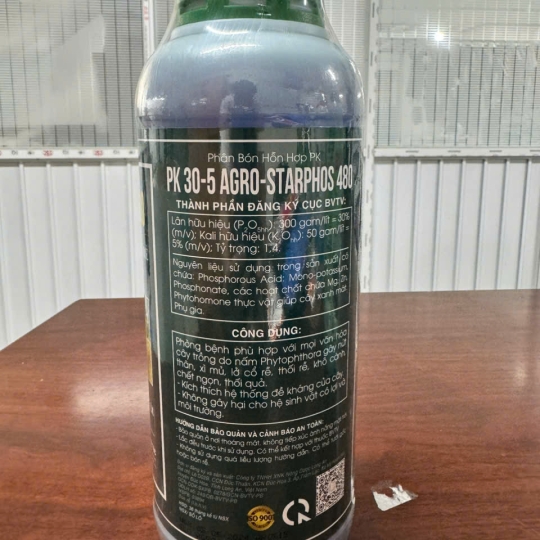 Phân bón lá hỗn hợp NPK AGRO-PHOS 480