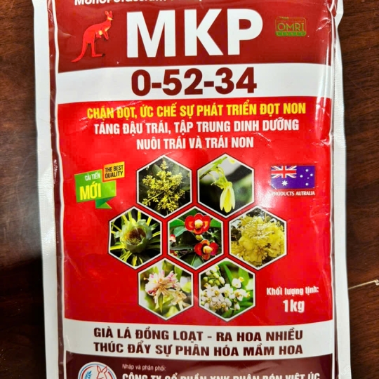 Phân bón MonoPotassium Phosphate GEMACHEM